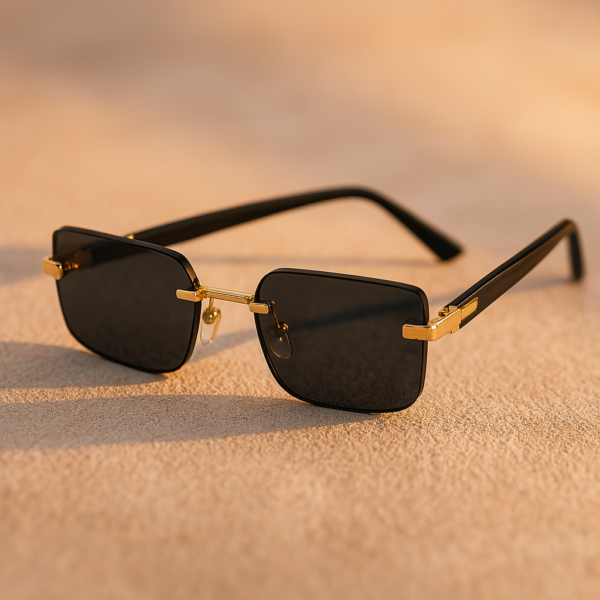 lunettes de soleil sans monture